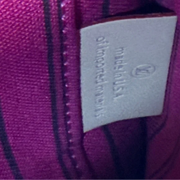 Louis Vuitton Neverfull Monogram Pochette Wristlet Pouch Clutch Red Pink Lining - Picture 4 of 12